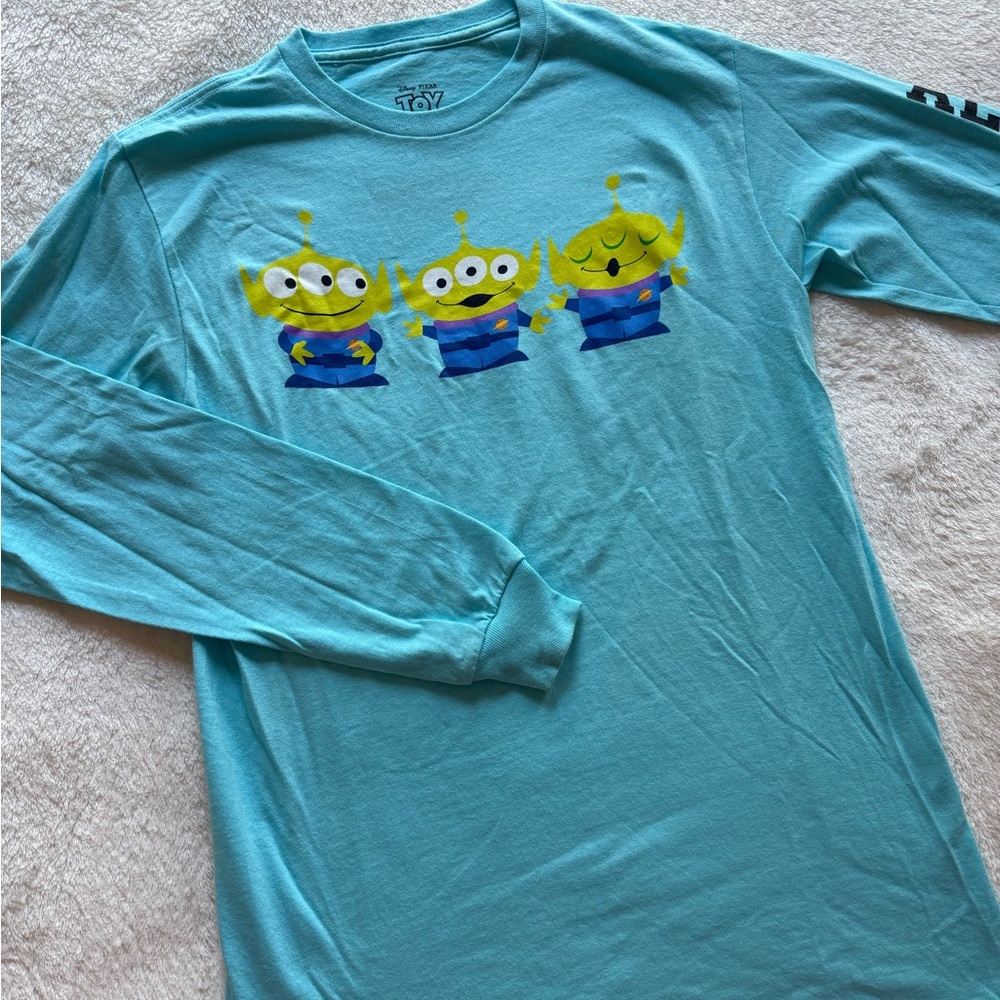 Blue Long Sleeve Toy Story Shirt